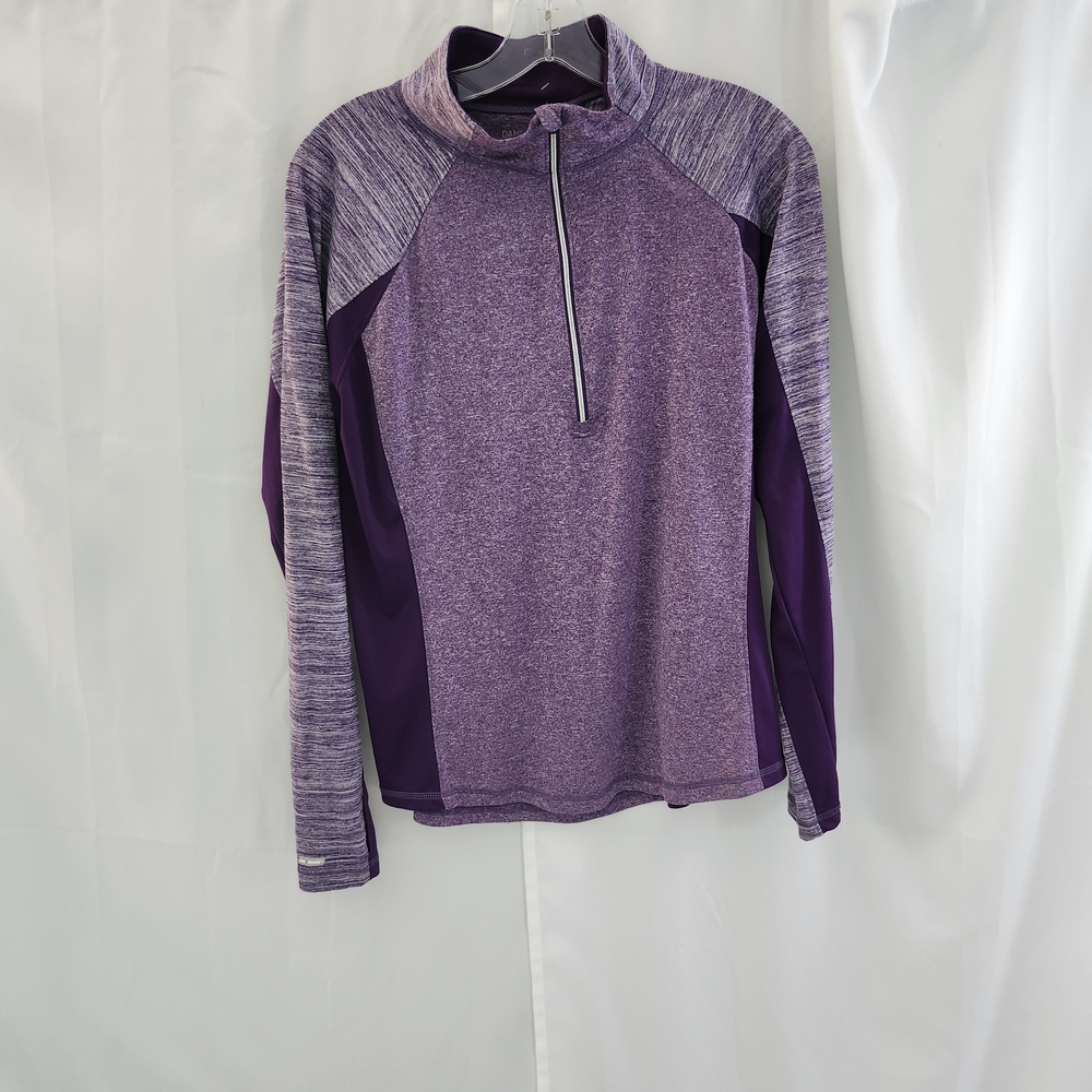 Danskin Now Purple Heathered Top